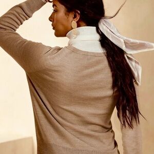 Banana Republic Marino Wool Cardigan Size L